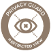 PrivacyGuard Restricted View Mesh Security Screen PrivacyGuard security screen with restricted view seal, offering enhanced privacy and protection for modern safety screen doors.